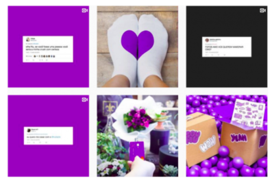 Feed do Instagram Nubank